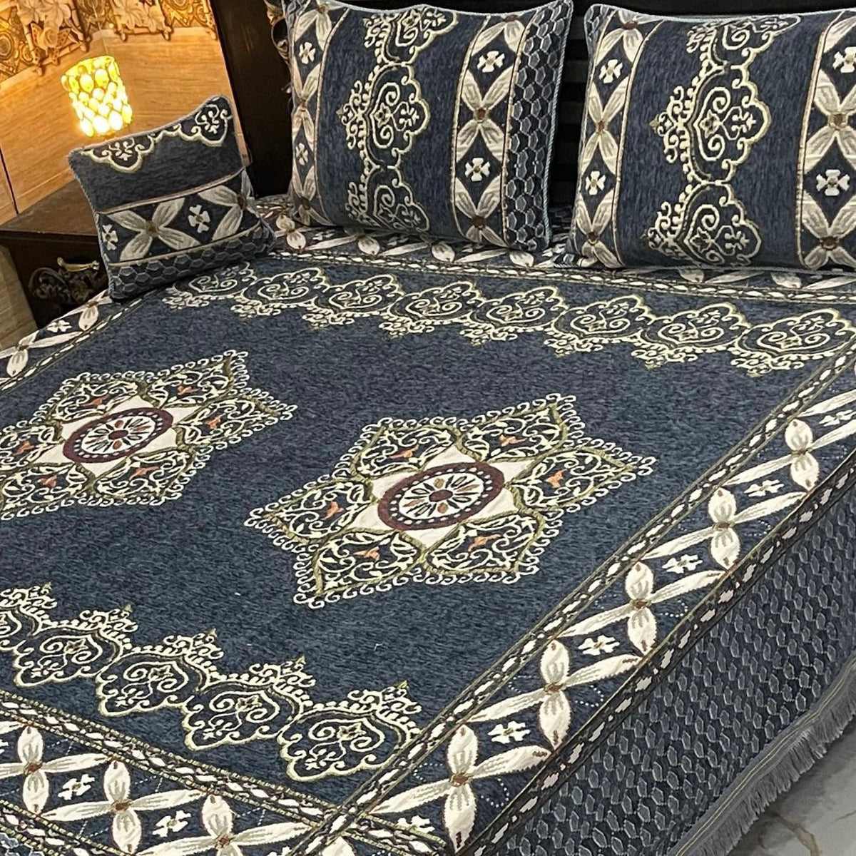 Velvet Jacquard Sheets